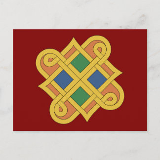 Carte Postale Durrow Knotwork 2016