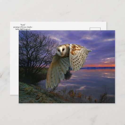 Carte postale "Dusk" (Devant / Derrière)