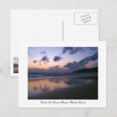 Carte Postale Dusk À Karon Beach (Devant / Derrière)