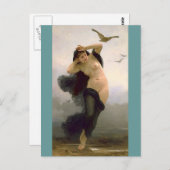Carte Postale Dusk de Bouguereau (Devant / Derrière)