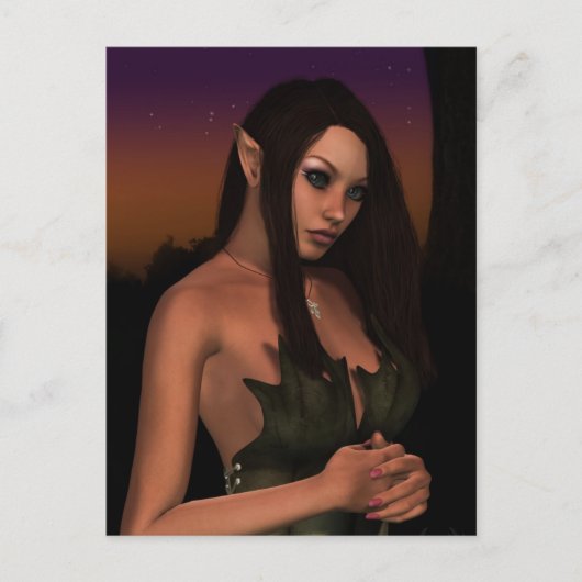 Carte Postale Dusk Elf (Devant)