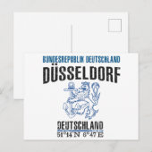 Carte Postale Düsseldorf (Devant / Derrière)