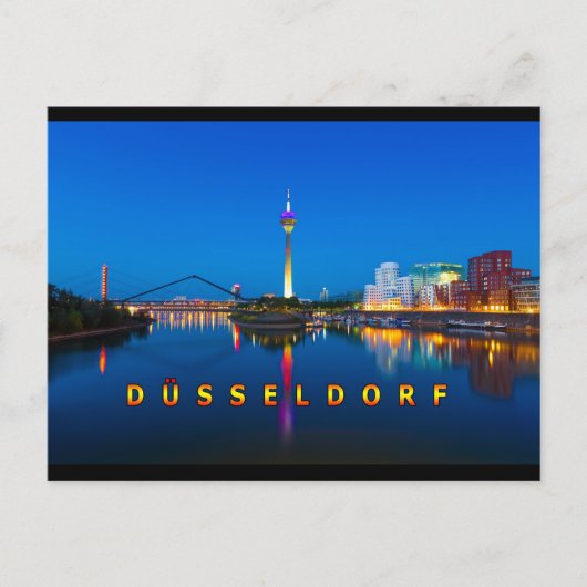 Carte Postale Düsseldorf 007B (Devant)