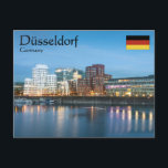 Carte Postale Dusseldorf Allemagne<br><div class="desc">Photo de voyage du Port Média "Medienhafen" à Düsseldorf,  Allemagne. Photo © Sebastian Worm.</div>