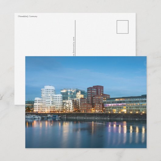 Carte Postale Dusseldorf Allemagne (Devant / Derrière)