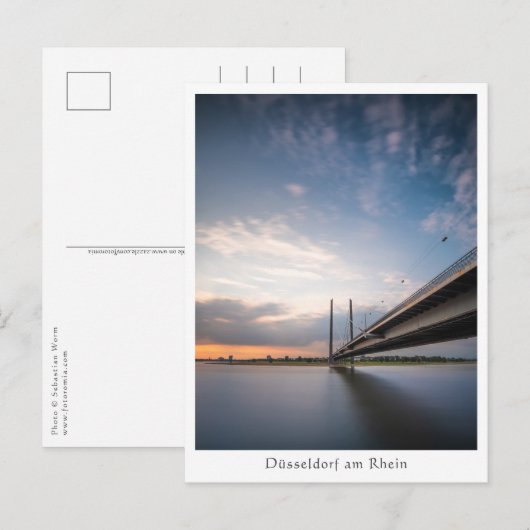 Carte Postale Dusseldorf Allemagne (Devant / Derrière)