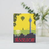 Carte Postale Düsseldorf, Allemagne (Debout devant)