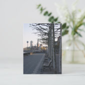 Carte Postale Düsseldorf Rheinpromenade (Debout devant)