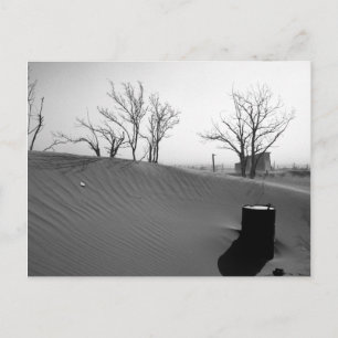 Carte Postale Dust Bowl Farm - Western Oklahoma 1936