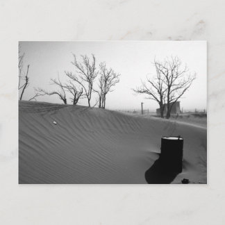 Carte Postale Dust Bowl Farm - Western Oklahoma 1936