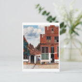 Carte Postale Dutch Alley, Johannes Vermeer (Debout devant)