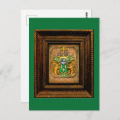 Carte Postale Dutch van Westervelt Famille Armoiries Salutation (Devant / Derrière)