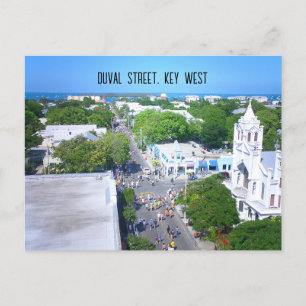 Carte Postale Duval Street, Key West Florida