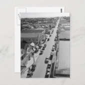 Carte Postale Duval Street, Key West Florida 1938 (Devant / Derrière)