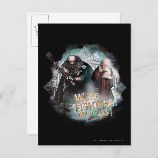 Carte Postale Dwalin et Balin (Devant / Derrière)