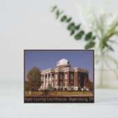 Carte Postale Dyer County Courthouse - Dyersburg, TN (Debout devant)