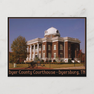 Carte Postale Dyer County Courthouse - Dyersburg, TN