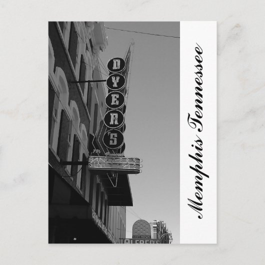 Carte Postale Dyers Memphis Tennessee (Devant)