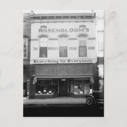 Carte Postale Dyersburg Rosenbloom's Store (Devant)