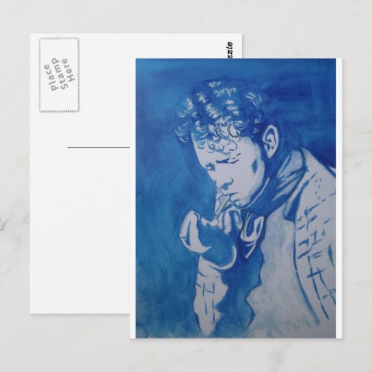 Carte Postale Dylan Thomas (Devant / Derrière)