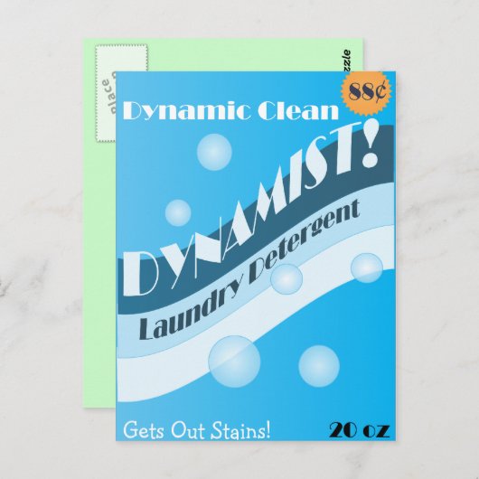 CARTE POSTALE DYNAMIST (Devant / Derrière)