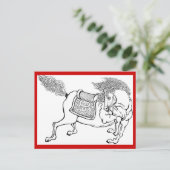 Carte Postale Dynastie Horse (Debout devant)