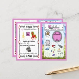 Carte Postale Dypsie - Dysprosium Horn Unicorn