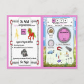 Carte Postale Dypsie - Dysprosium Horn Unicorn (Dos)