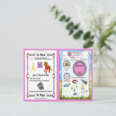 Carte Postale Dypsie - Dysprosium Horn Unicorn (Debout devant)