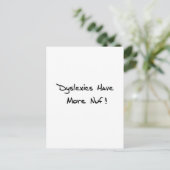 Carte Postale Dyslexiques Ont Plus De Nuf ! (Debout devant)