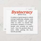 Carte Postale dystocracy2.png (Devant / Derrière)