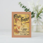 Carte Postale E. Debray Champagne Publicité (Debout devant)