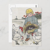 Carte Postale E est un oeuf (Devant / Derrière)