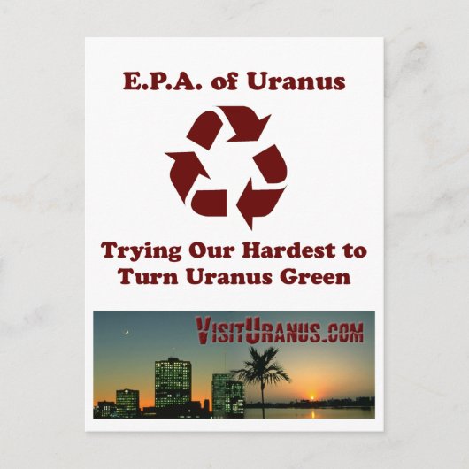 Carte Postale E.P.A. d'Uranus (Devant)