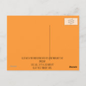 CARTE POSTALE E.T. (Dos)