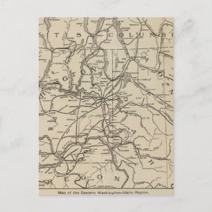 Carte Postale E Washington Idaho
