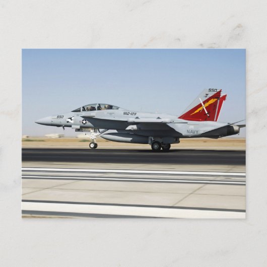 Carte Postale EA-18G Growler (Devant)