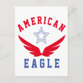CARTE POSTALE EAGLE AMÉRICAIN - LIBERTÉ (Devant)