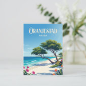 Carte Postale Eagle Beach Aruba (Debout devant)