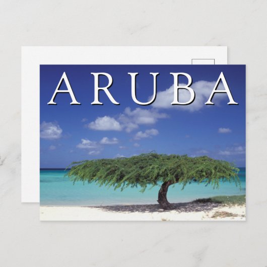 Carte Postale Eagle Beach | Caraïbes, Aruba (Devant / Derrière)