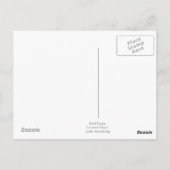 Carte Postale Eagle chauve criant dans un arbre (Dos)