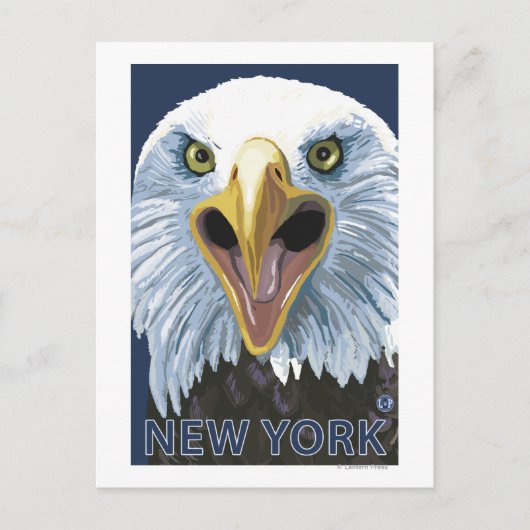 Carte Postale Eagle de New York (Devant)
