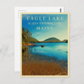 Carte Postale Eagle Lake, Maine (Devant / Derrière)