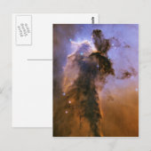 Carte Postale Eagle Nebula par le télescope spatial Hubble (Devant / Derrière)