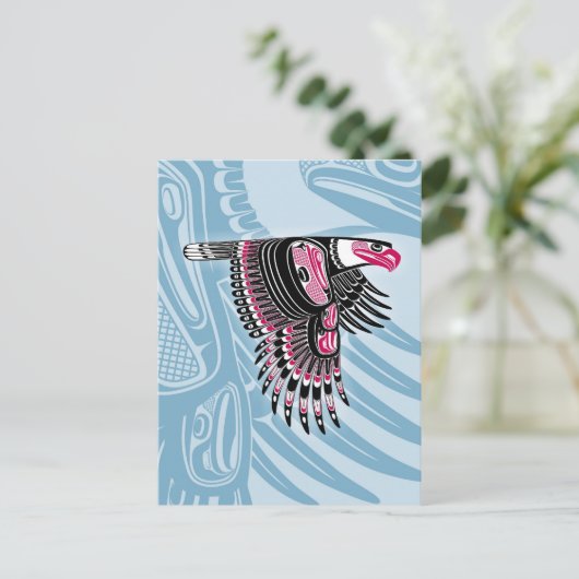 Carte Postale eaglecard (Debout devant)