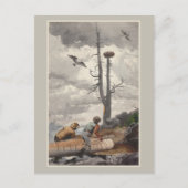 Carte postale Eagle's Nest Winslow Homer Art (Devant)
