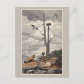 Carte postale Eagle's Nest Winslow Homer Art (Devant)