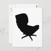 Carte postale Eames Lounge (Devant / Derrière)