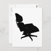 Carte postale Eames Lounge (Devant / Derrière)