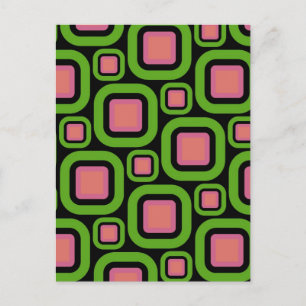 Carte Postale Eames modernes Rectangles 22
